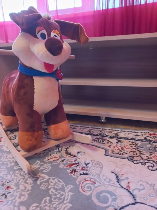 Собака   качалка новая