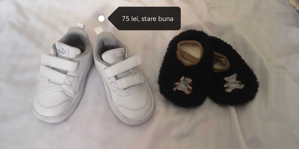 Vând încălțăminte băiețel in stare foarte buna,aproape noi