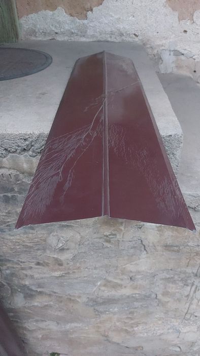 Метален билен капак за битумна керемидаа