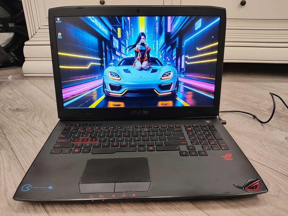 Laptop gaming Asus Rog, intel core i7 ,video nvidia, display de 17,3"