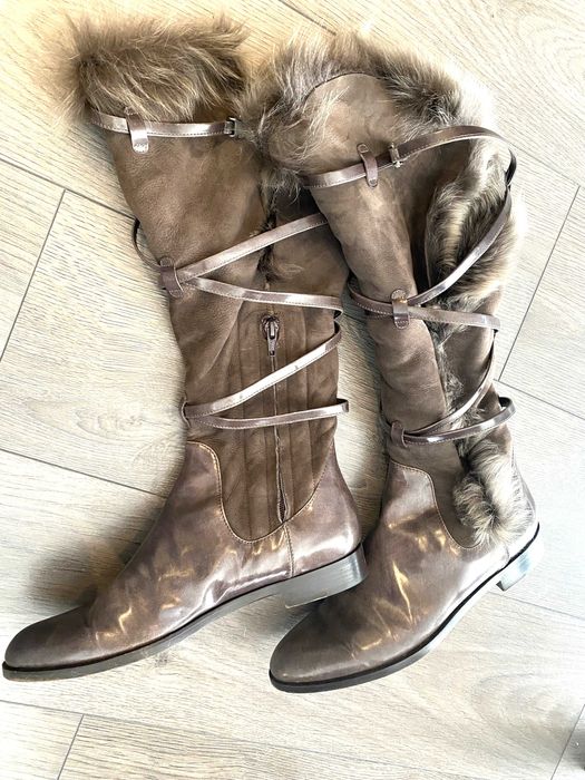 Дамски италиански ботуши ERMANNO SCERVINO