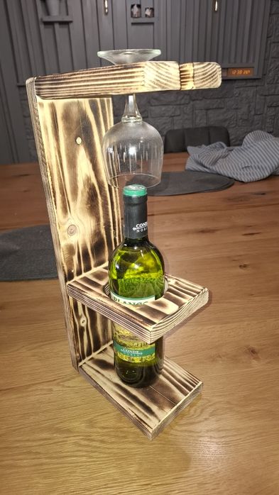 Suport din lemn pt vinuri!