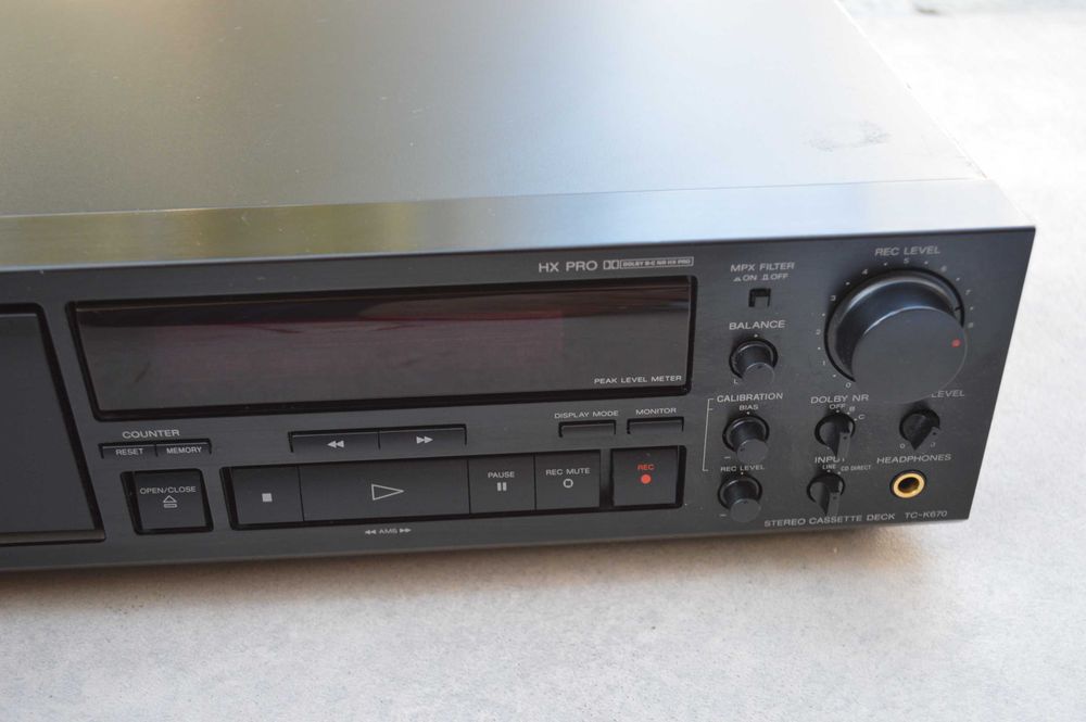 Deck Sony TC K 670 Defect