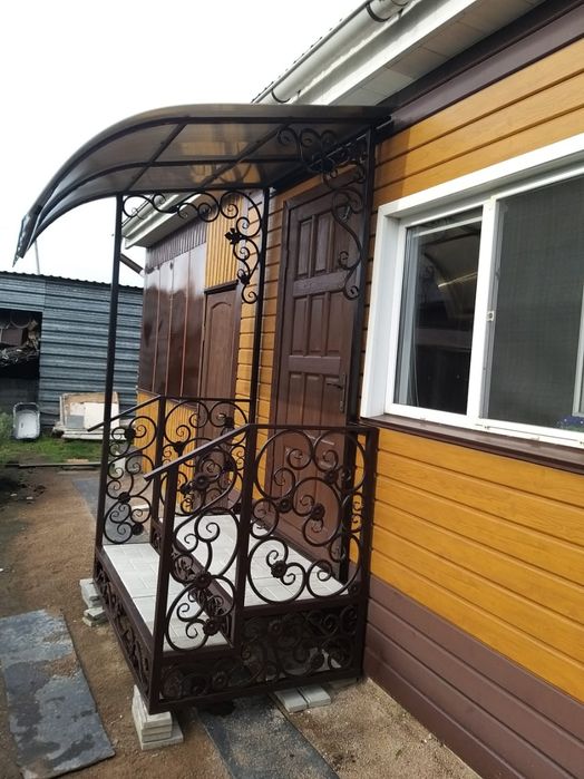 изготовление козырьков