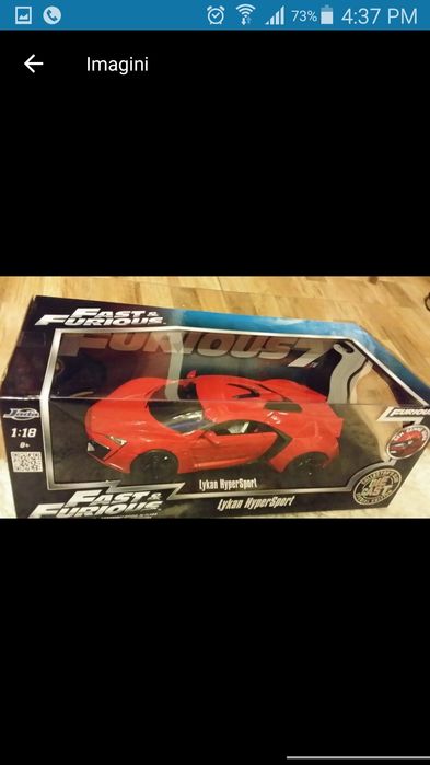 Macheta auto 1/18
