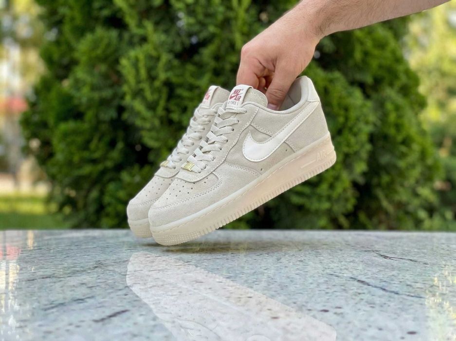 Adidasi Nike Air Force 1 Low Bej - Model Premium