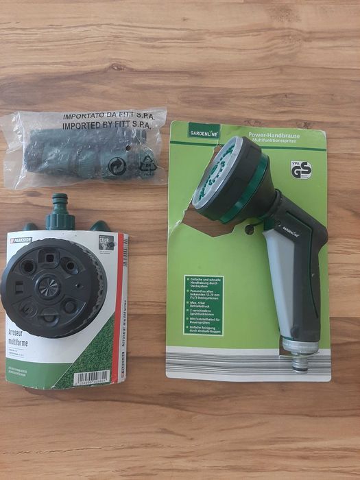 Aspersor+pistol stropit+accesorii furtun udare gradina PARKSIDE-5 lei