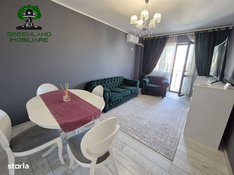 Apartament 2 camere, DECOMANDAT, 57 mp, mobilat modern, Bucium Confort