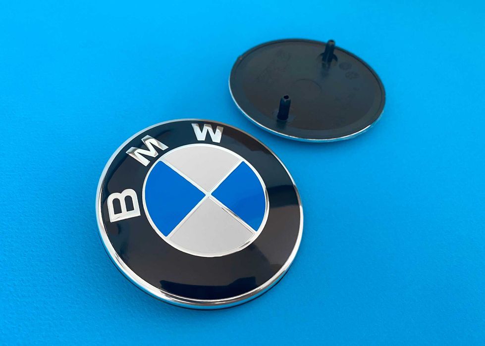Bmw емблема ОЕМ, бмв, алуминиева, e60, e90, e91, e39, e46, e65, e36