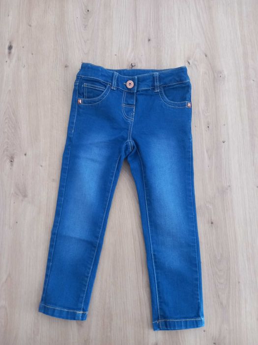 Детски дънки Zara / Зара + ПОДАРЪК преходно якенце