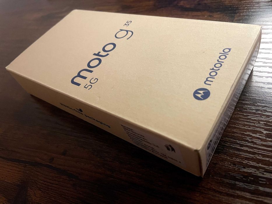 Чисто нов Motorola Moto G35 5G (256GB) – 3г. Гаранция, 8GB RAM, Green