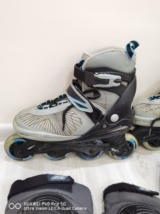 Ролер Авес 7  с предпазителни протектори К2