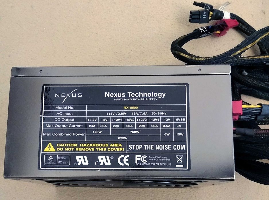 Sursa ATX Modulara 750W/800W/830W 80+ Gold, Impecabila !