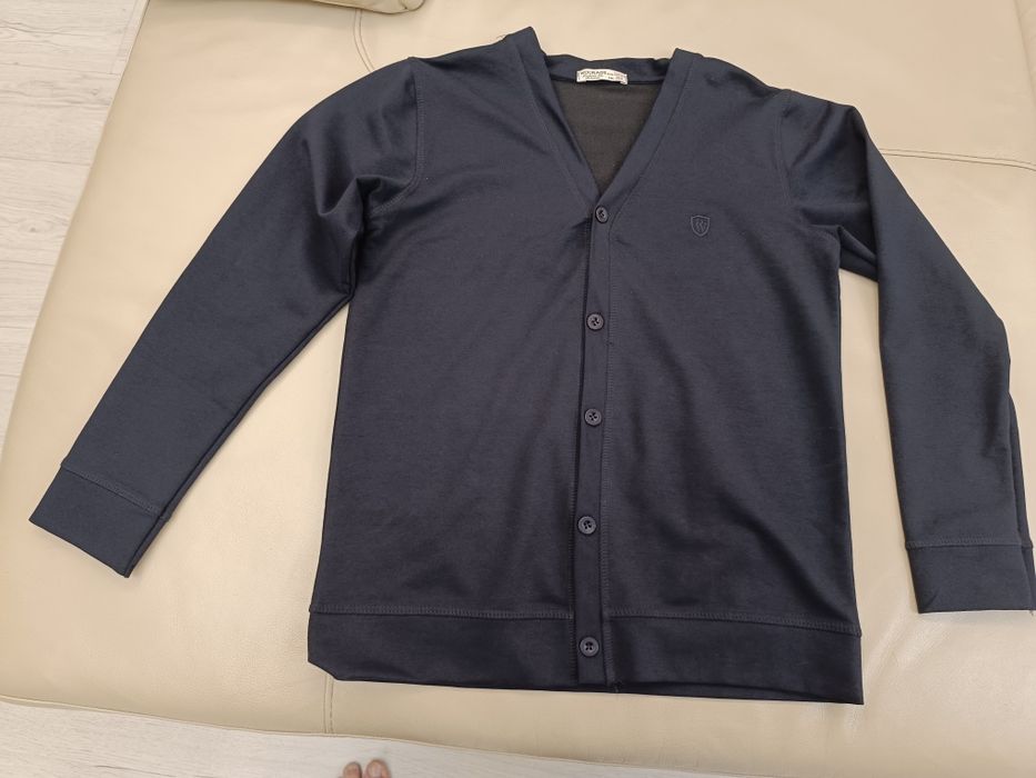 Cardigan Woorage +tricou alb, băieți, 13-14 ani
