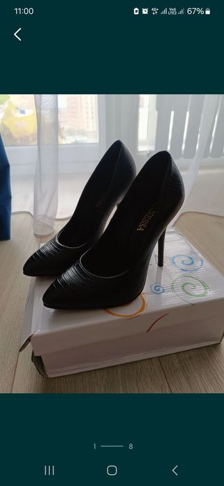 Новые туфли 34-35 размера