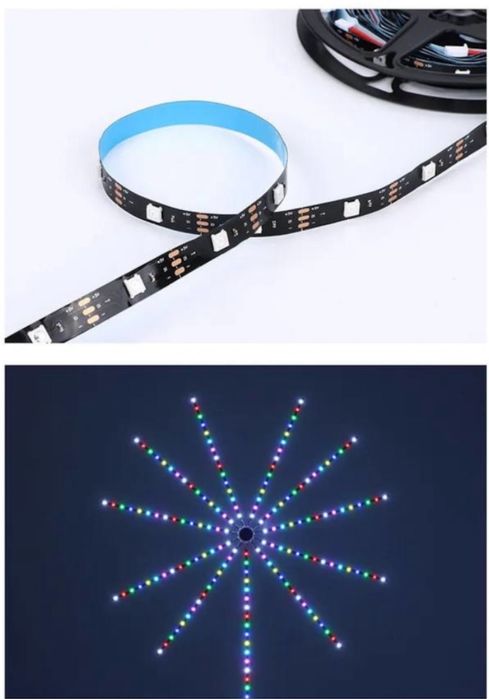 Kia banda led RgB Artificii cu aplicatie de telefon