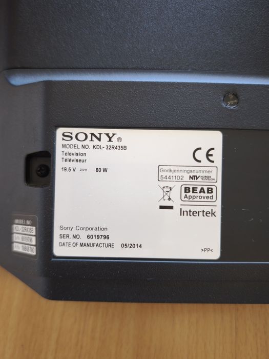 Телевизор SONY 32 инча, KDL-32R435B, Wi-Fi