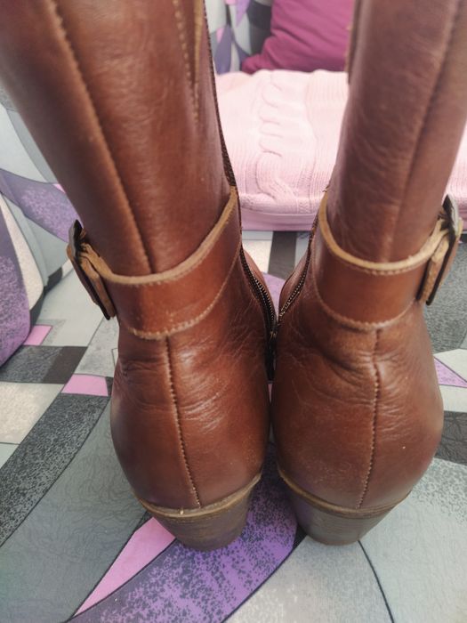 37 номер,естествена кожа боти Грация стил