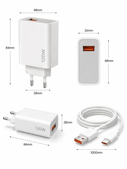 Telefon uchun quvvatlagich. Tezkor zaryad, xiomi va samsung uchun