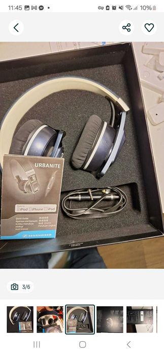 Ocazie! Casti sennheiser urbanite pentru iPhone, iPad, iPod, Android ...