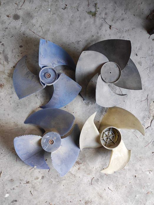 Климатични турбини , вентилационни перки и други климатични части.