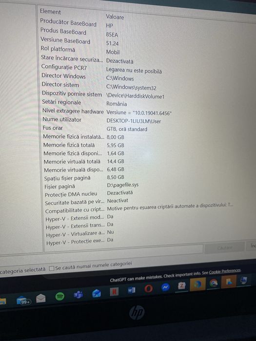 HP Laptop 15‑db1xxx.