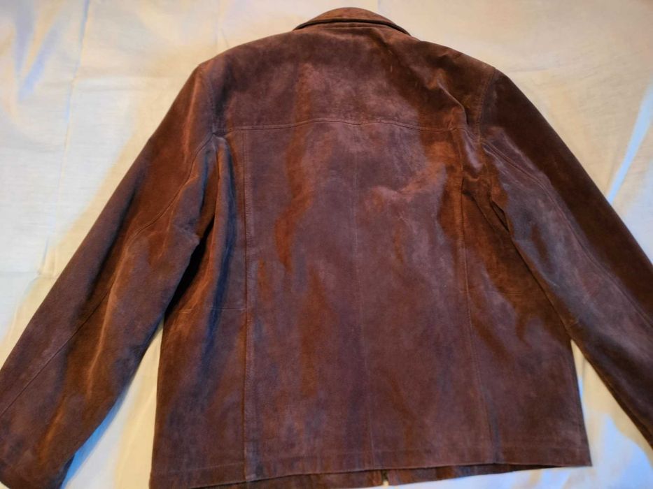 haina piele intoarsa pt barbati