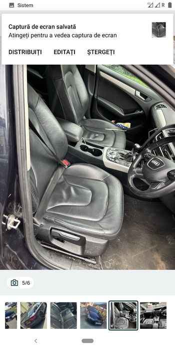 Vând interior Audi A4