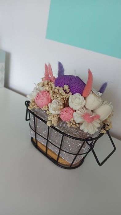 Aranjament floral de ceară