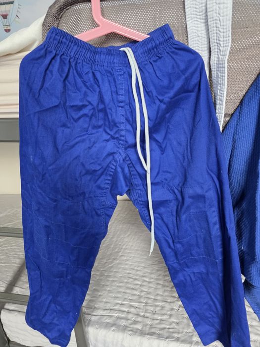 Кимоно для дзюдо Mizuno синий 140см