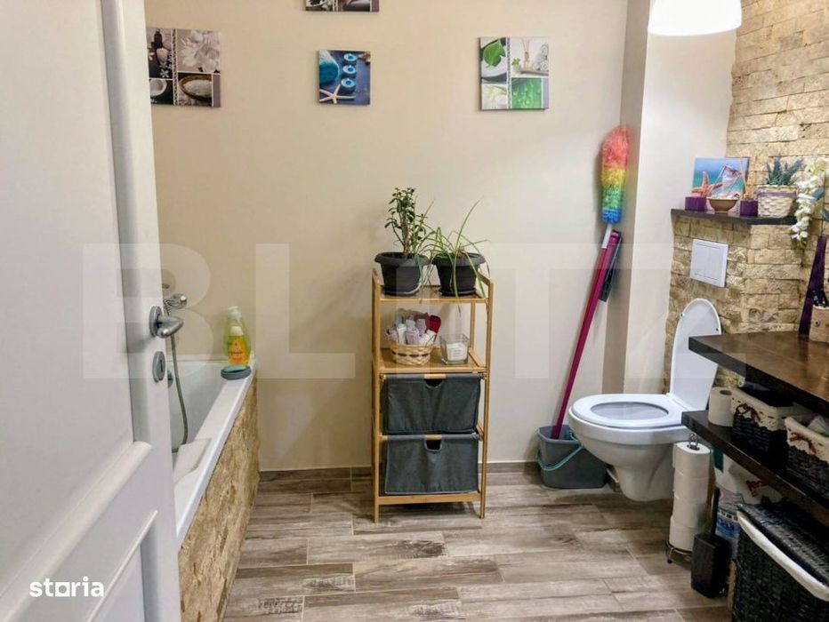 Apartament 2 camere, 57 mp utili, Parter inalt, Parcare cu CF, Aproape
