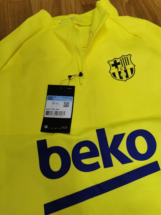 Bluza autentică Nike Vaporknit - Barcelona - player version