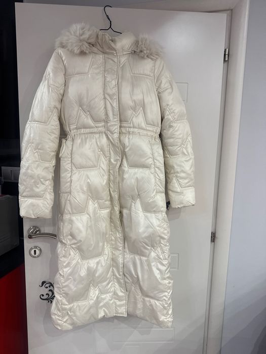 Дамска грейка с пух