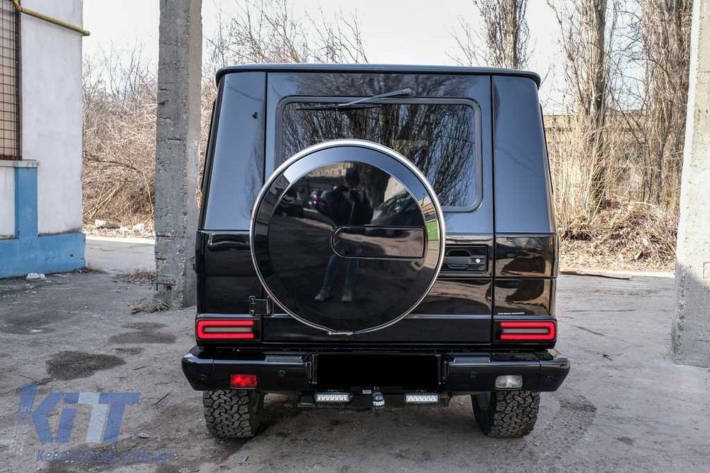 Stopuri Full LED Mercedes G Class W463 (2008-2017) 2018 Design negru