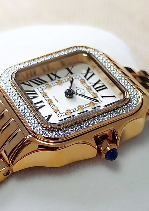 Ceas GV2 by Gevril  12112B Milan Swiss Quartz  Diamond – Femei