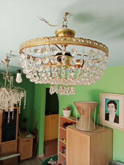 Люстра хрустальная Богемия