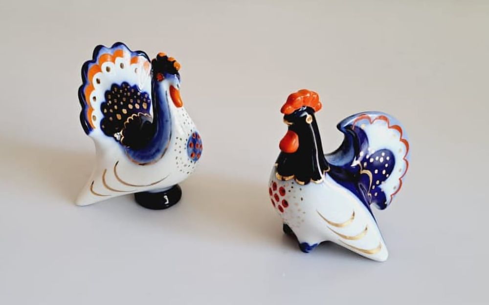 Фарфоровые солонки