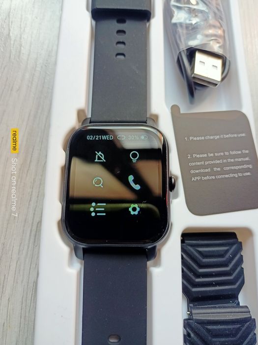 Смарт часовник Aptkdoe P66 1,85"