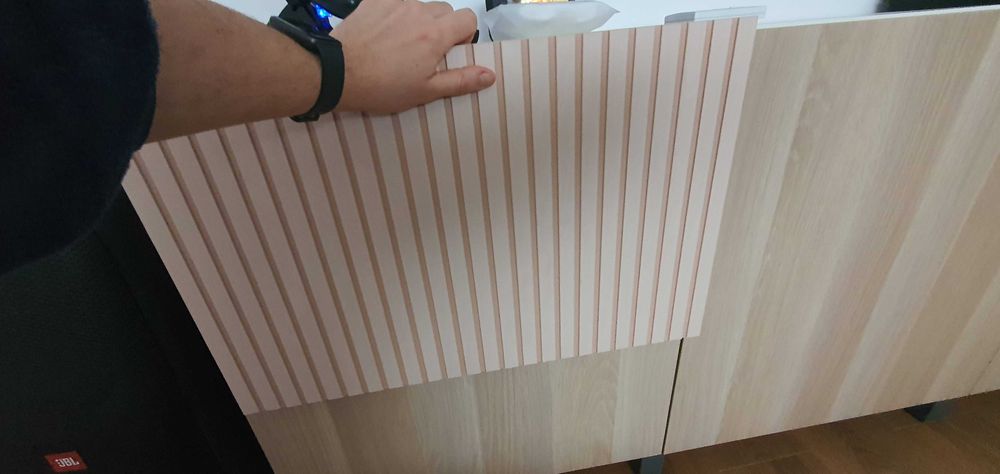 3 uși IKEA BJÖRKÖVIKEN 60x38 cm – furnir mesteacăn front usa sertar