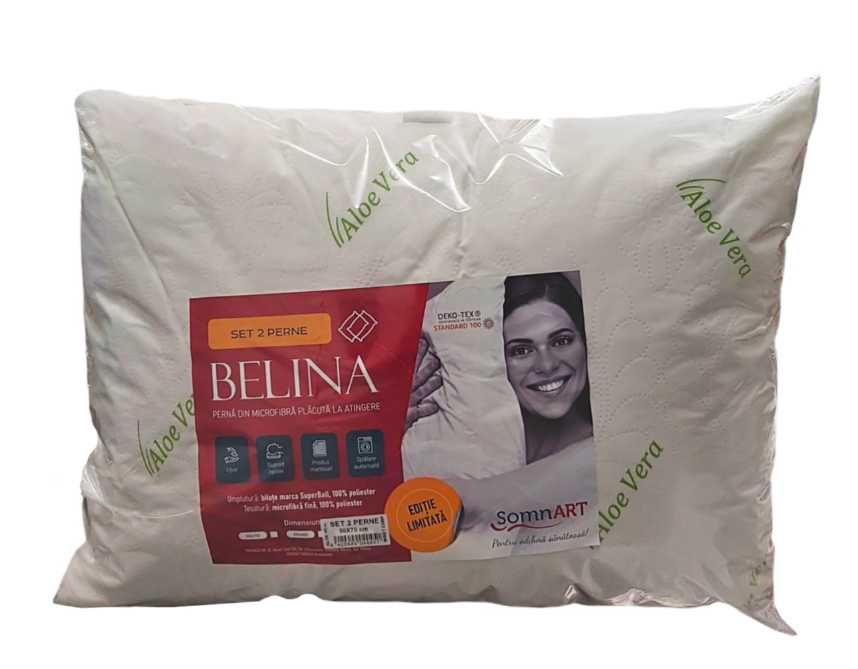 Set 2 perne matlasate ALOE VERA 50X70CM