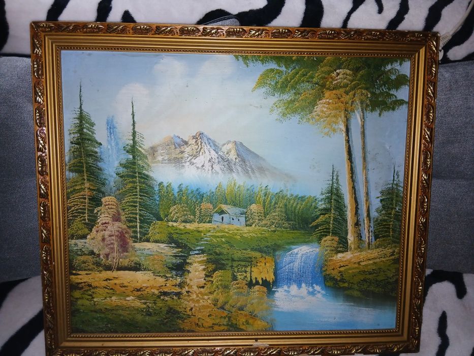 Tablouri  vechi pictură în ulei pe pănză