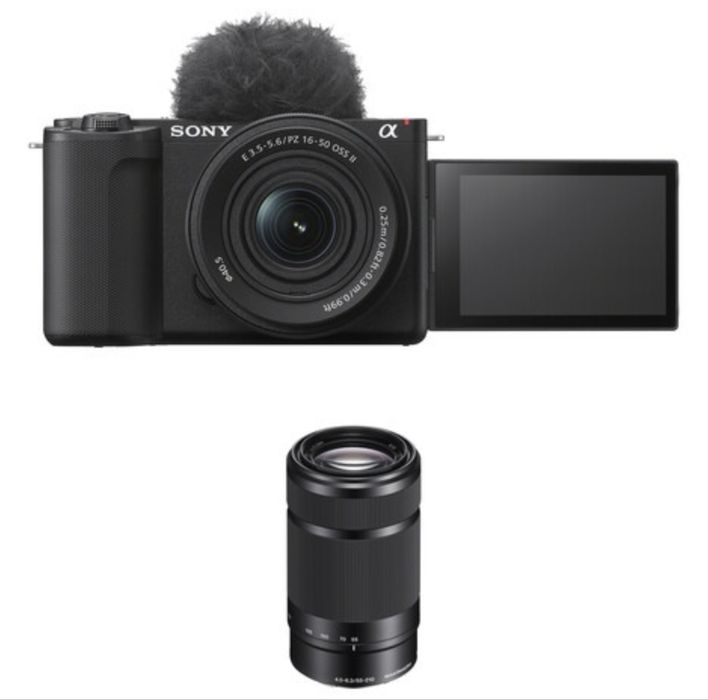 Sony ZV-E II + kit 16-50mm + 55-210mm