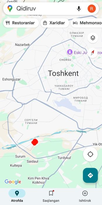 15.8 sotok turar joy