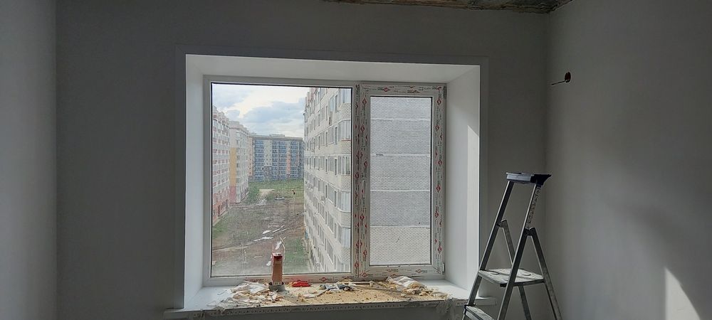 Пластиковые откосы окон и дверей