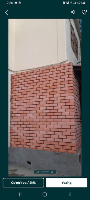 Кладка кирпича на балкон. Arzon Qulay tez hamyonbop va sifatli.24/7