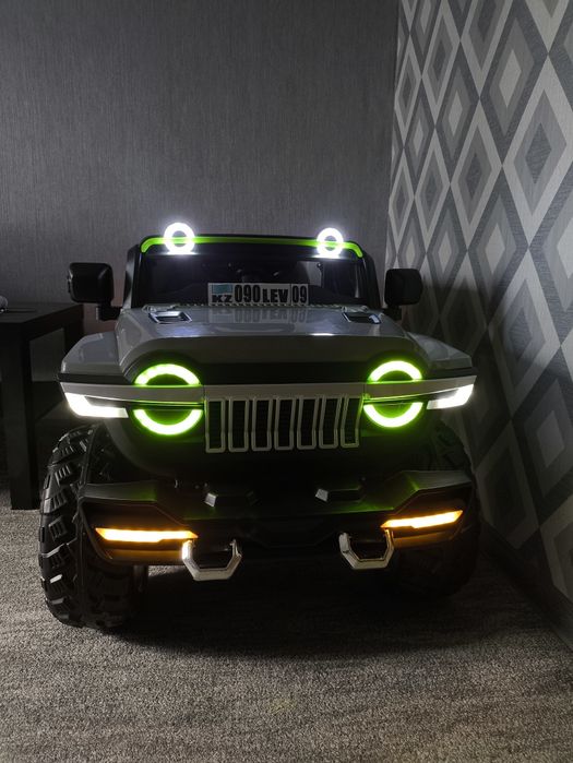 Детский электрокар JEEP 4x4 полный привод