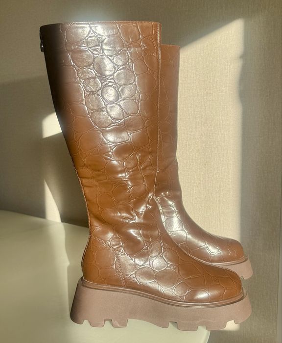 Сапоги на платформе