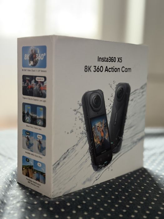 Insta360 X5 – Cameră 360° 8K