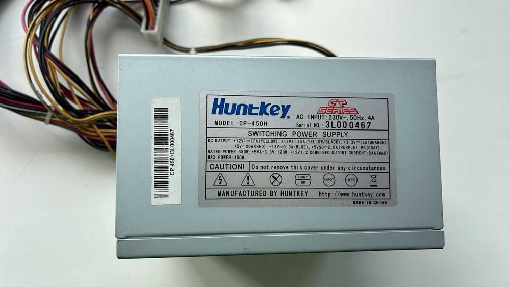Блок питания Huntkey 450W