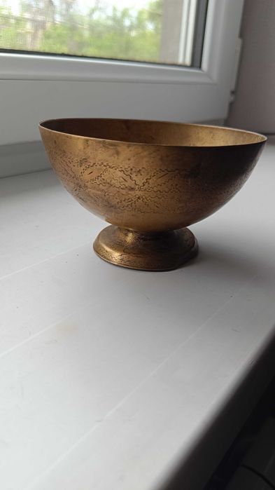 Чаша латунь СССР наверное